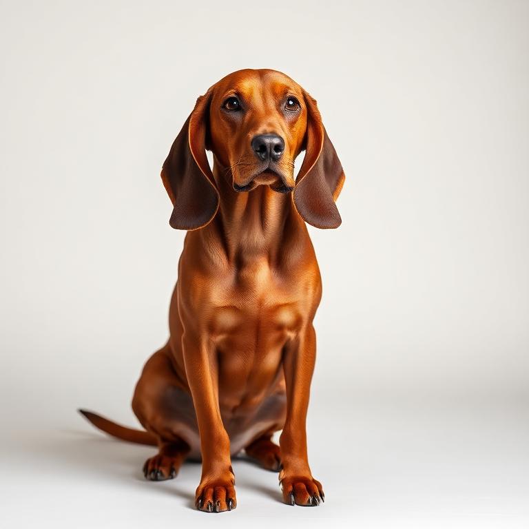 Redbone Coonhound dog